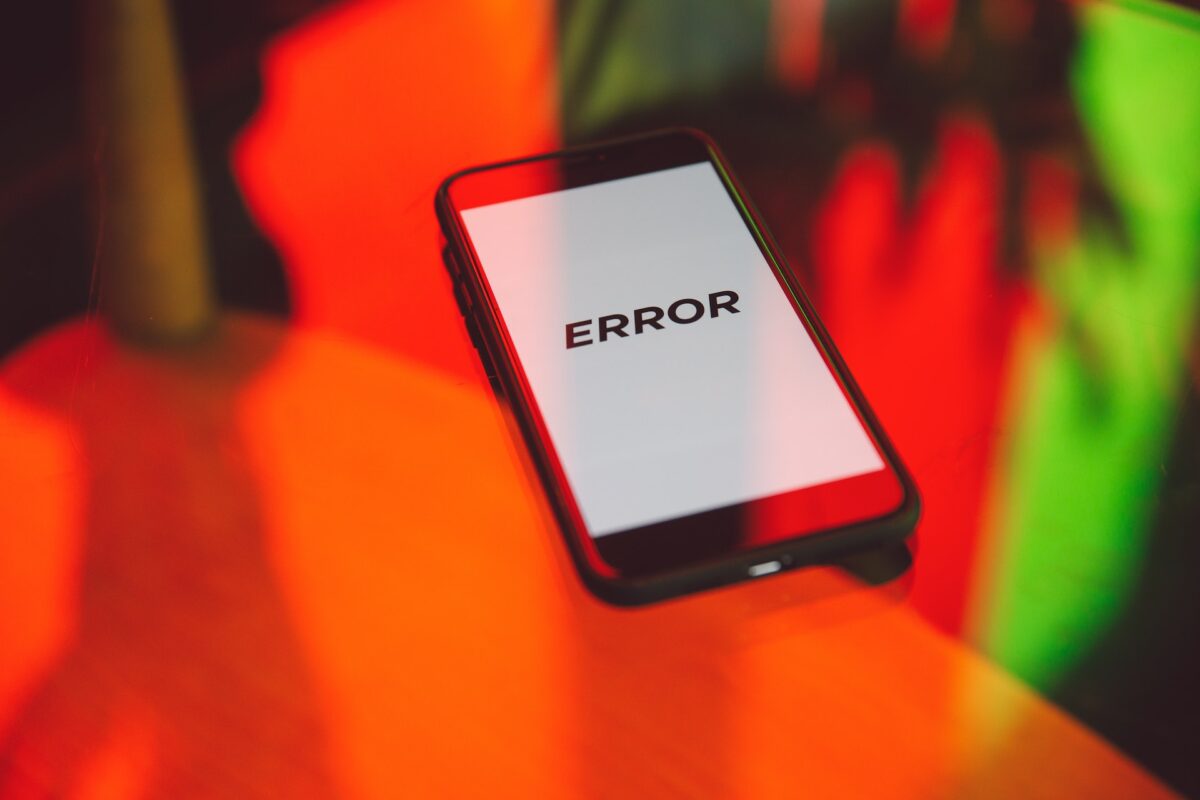 What Does Error 550 Mean?