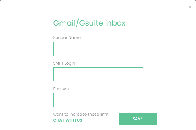 inboxlane login gmail smtp