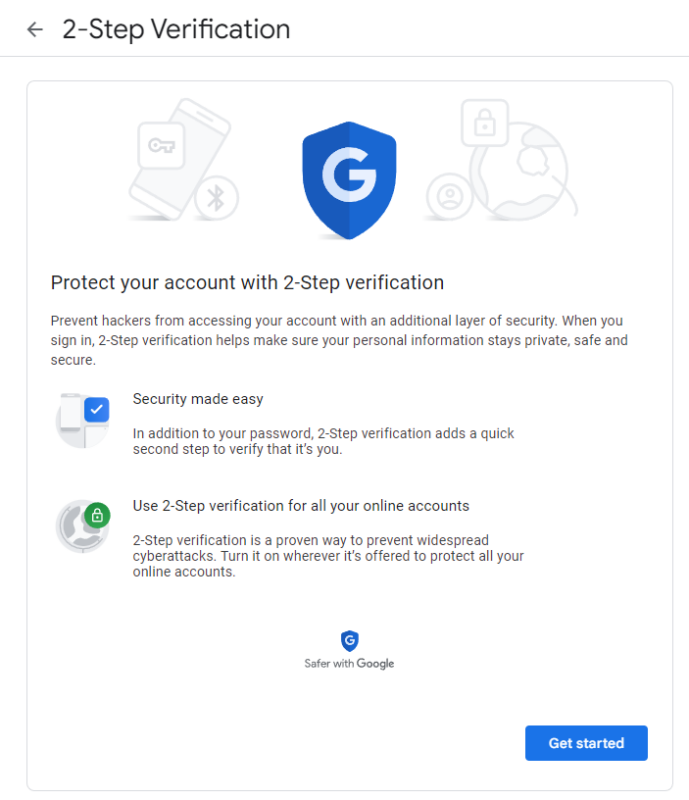 2 Step Verification